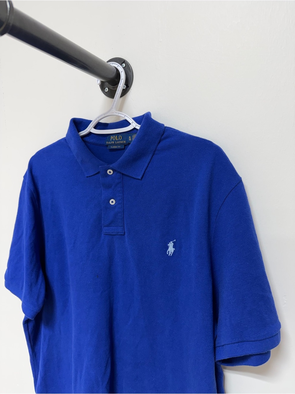 Polo by Ralph Lauren Classic Blue Short-Sleeve Polo